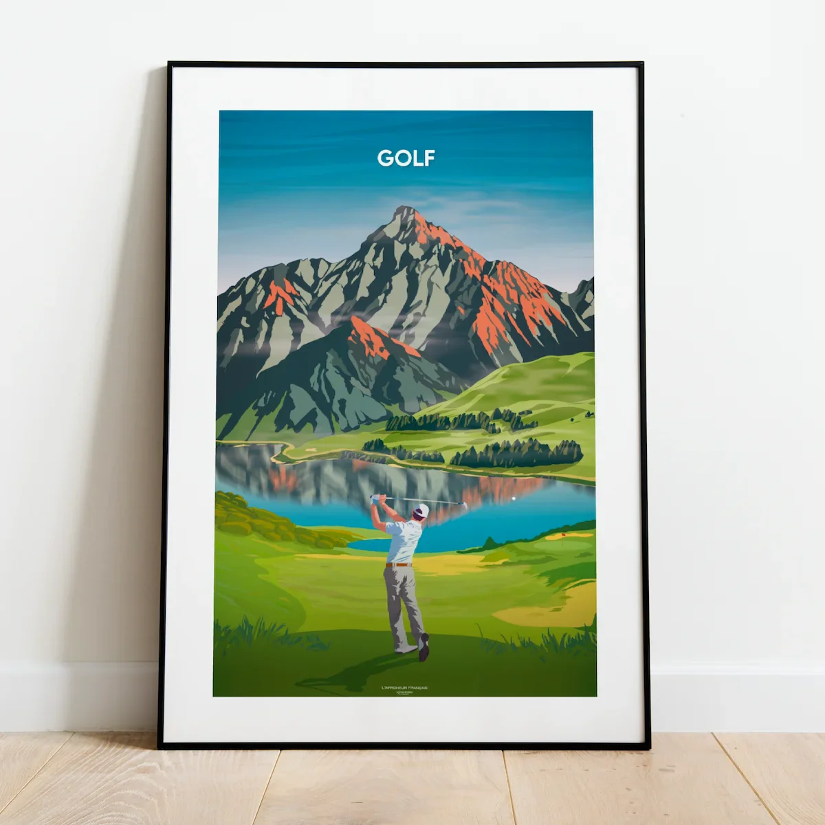 Lire la suite à propos de l’article Décoration sportive : l’affiche parfaite pour les passionnés de golf