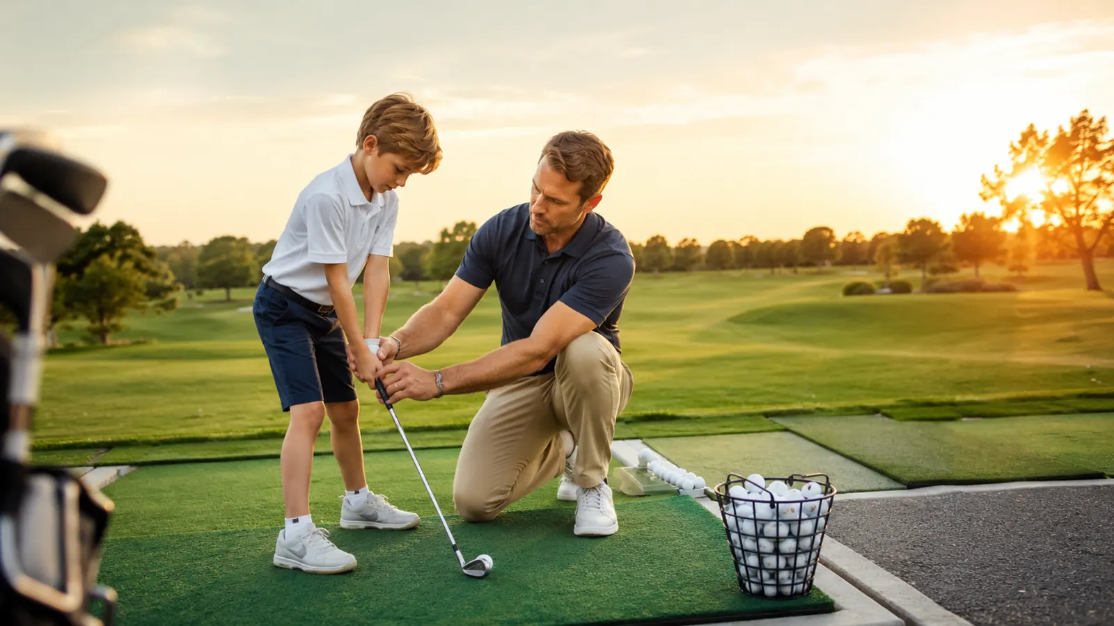 Comment bien tenir son club de golf (le grip) 2 Lecon de golf sur un parcours