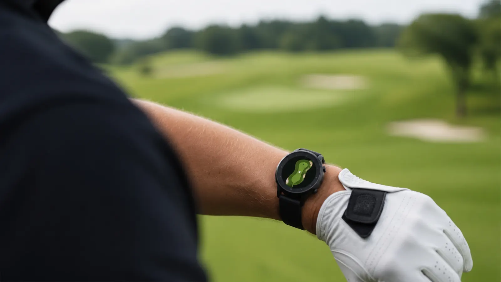 Bushnell 1 Golfeur en train de putter sur un green