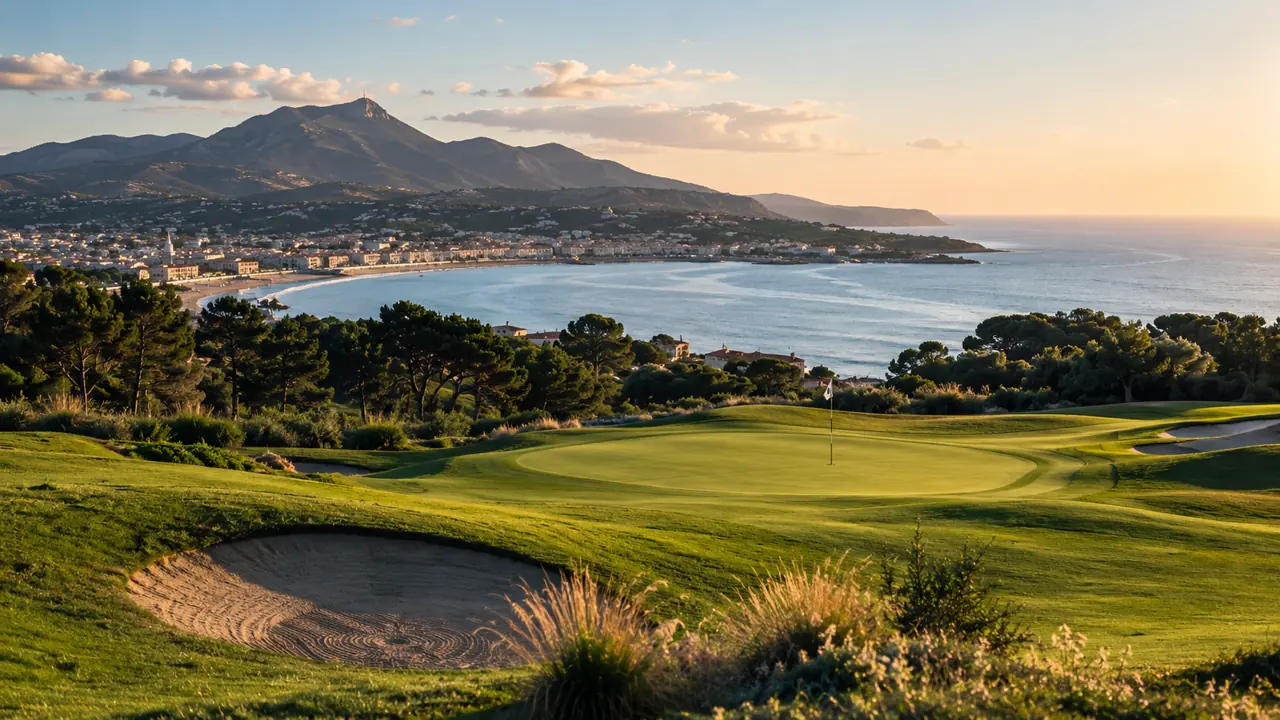 Golf en Floride : le paradis américain du golf au soleil 2 Parcours de golf de la Nivelle à Saint-Jean-de-Luz, vue sur la baie